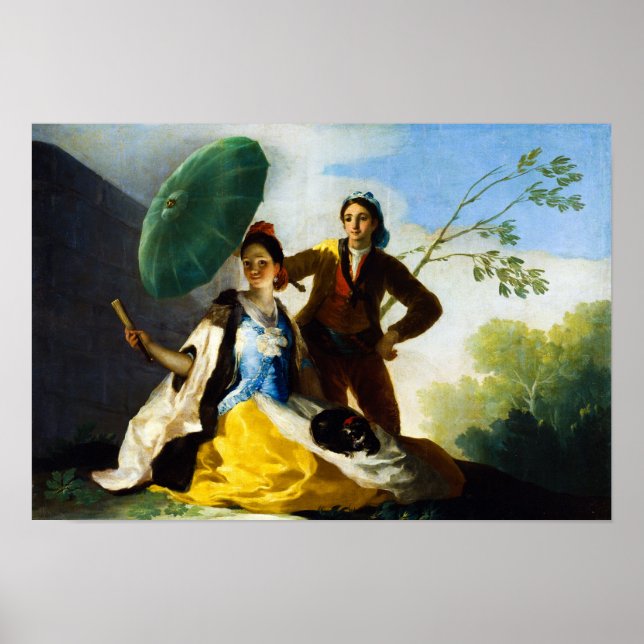 Parasol av Francisco de Goya Poster (Framsidan)