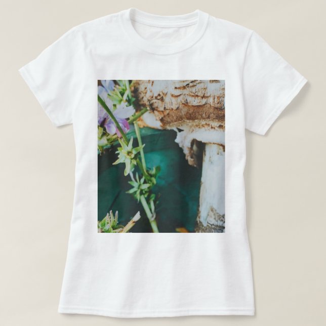 Parasollsvamp, Svenska skärgård, Sverige T Shirt (Design framsida)