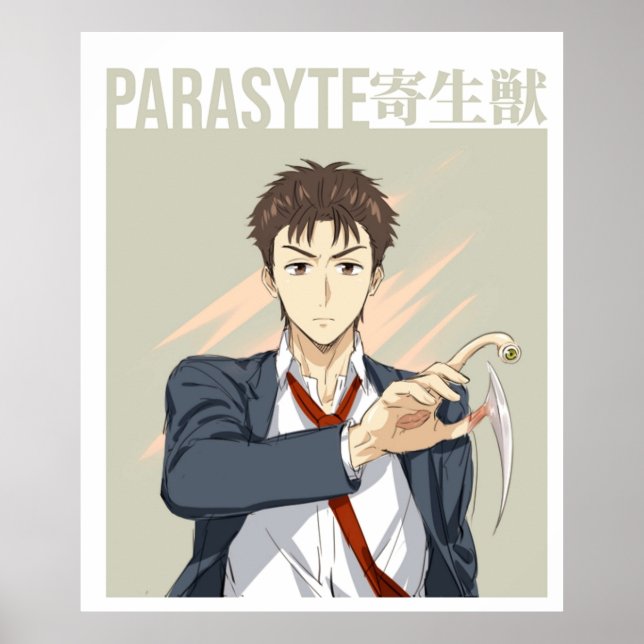 Parasyte Anime Poster (Framsidan)