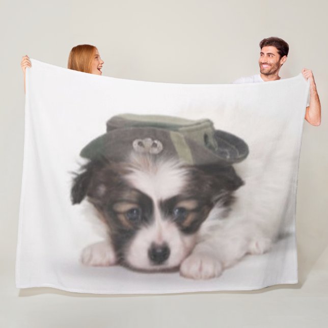 PARATROOPER PUPPY FLEECEFILT (På plats)