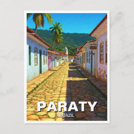 Paraty Brasilien Resa Vykort