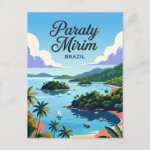 Paraty Mirim Brasilien Vykort