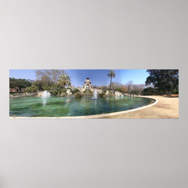Parc de la Ciutadella Poster (Framsidan)