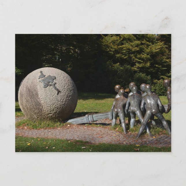 Parc de la Tête d'or Lyon Vykort (Framsida)