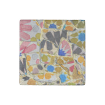 Parc Guell Ceramic Tiles i Barcelona Spanien
