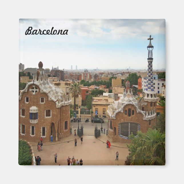 Parc Guell Magnet (Framsidan)
