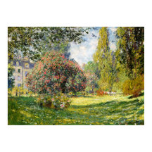 Parc Monceau av Claude Monet