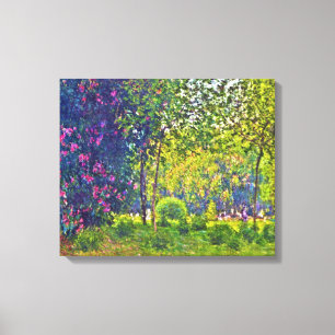 Parc Monceau Claude Monet Canvastryck