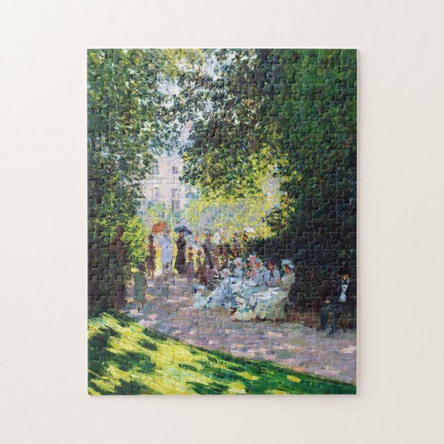 Parc Monceau Claude Monet-målning Pussel (Vertikal)