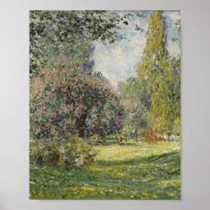 Parc Monceau - Claude Monet Poster