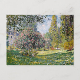 Parc Monceau - Claude Monet Vykort