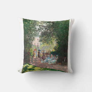 Parc Monseau av Claude Monet Kudde
