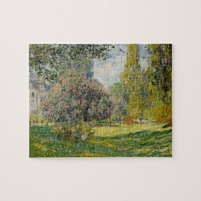 Parcen Monceau - Claude Monet Pussel (Horisontell)