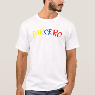 Parcero Colombia colombiansk Slang Colombia T Shirt