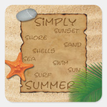 Parchering på sandbakgrunden - fästpunkt