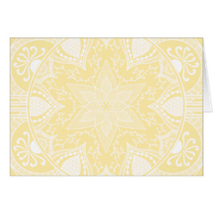 Parchment Mandala Hälsningskort