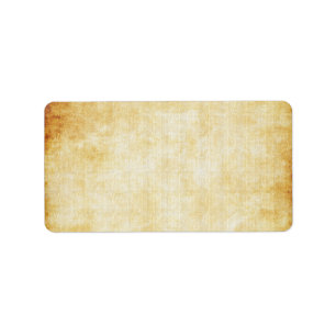 Parchmentpapper för bakgrund adressetikett