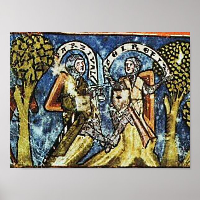 Parcival MittelRestliches Abbuild Poster (Framsidan)