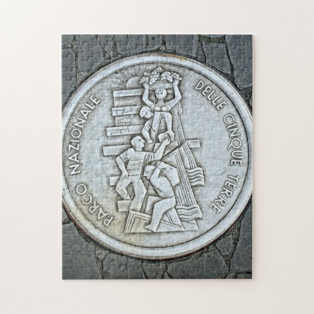 Parco Nazionale - Delle Cinque Terre Puzzle Pussel (Vertikal)
