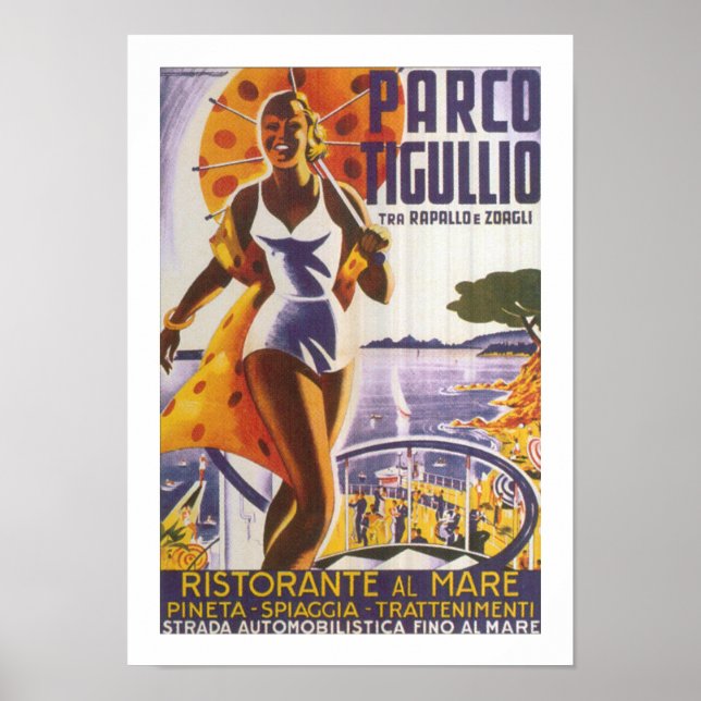 Parco Tigullio (gräns) Poster (Framsidan)