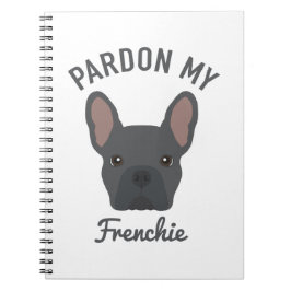 Pardon my Frenchie Notebook Anteckningsbok