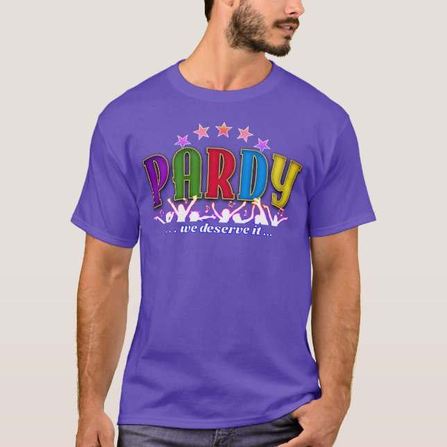 PARDY Karneval T Shirt (Framsida)