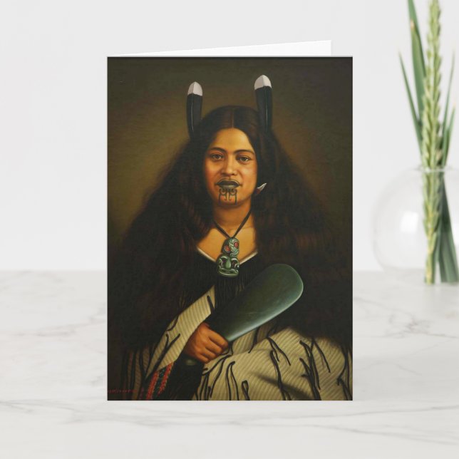 "Pare Watene" - G. Lindauer Kort (Framsida)