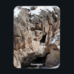 Pareidolia Magnet<br><div class="desc">Pareidolia
Is the mind's ability to see an image within natural
and random objects.
H.B. Miller  2000  Talking Canyons,  New Mexico</div>