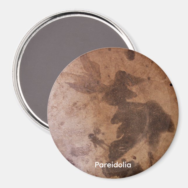 Pareidolia talande kanjoner, New Mexico Magnet (Front/Back)