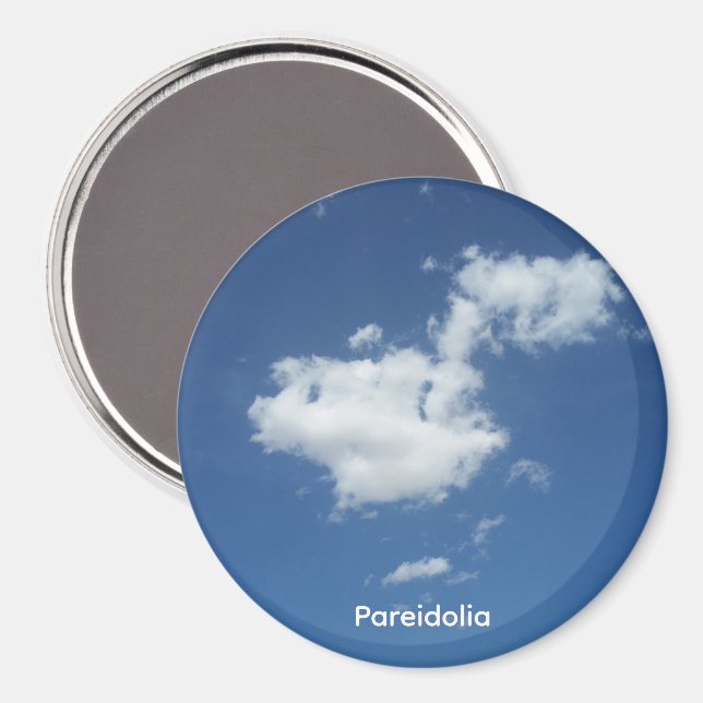 Pareidolia talande kanjoner, New Mexico Magnet (Front/Back)