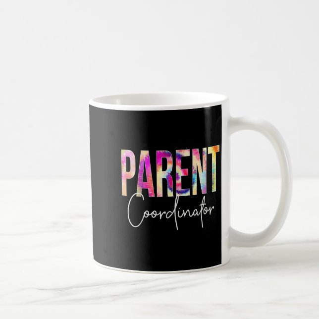 Parent Coordinator Tie Dye Back To School Apprecia Kaffemugg (Höger)