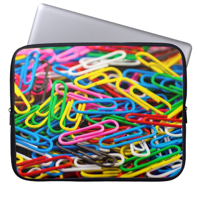 Parentesskontor för Paperclip Laptop Fodral (Framsidan)