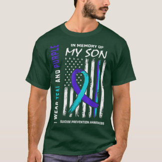 Parents In Memory Of Son Suicide Awareness Prevent T Shirt