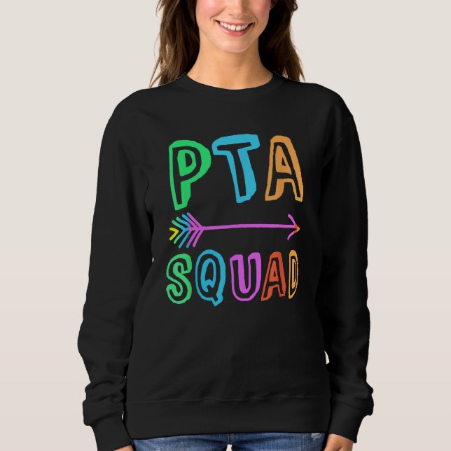Parents Teacher Association Team Children Supporte T Shirt (Framsida)