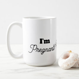 Parents-to-be Faux Lace Kaffemugg