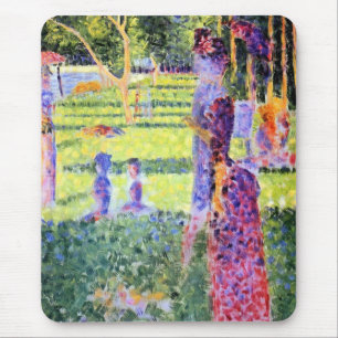 Paret av Georges Seurat, Vintage Pointillism Musmatta