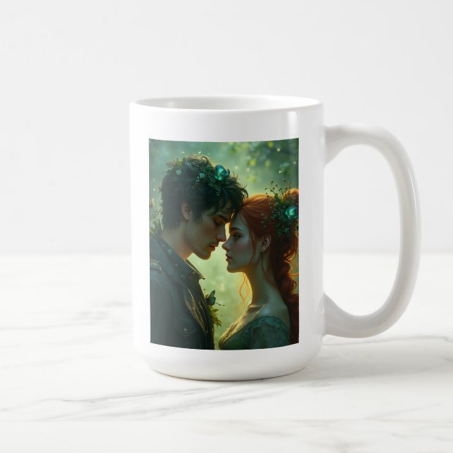 Paret kärlek fairy Mugg (Höger)