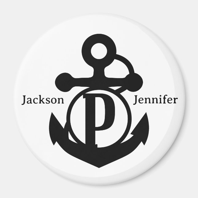 Parets Anpassningsbar P första ankardörr Magnet (Framsidan)