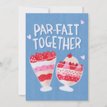 Parfait Together Cute Valentine-årsdagen Kärlek