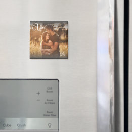 Parfoto 'Vi är etablerade' Datum Minne Magnet