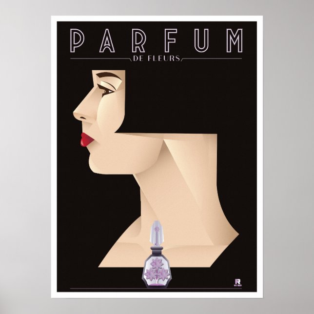 PARFUM DE FLEURS POSTER (Framsidan)