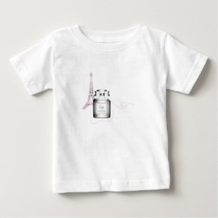 Parfum Flaska med Eiffel Torn och Rope Baby T Shirt