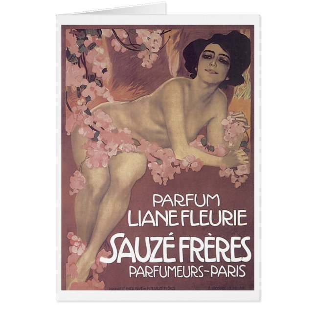 Parfum Lian Fleurie Hälsningskort (Framsidan)