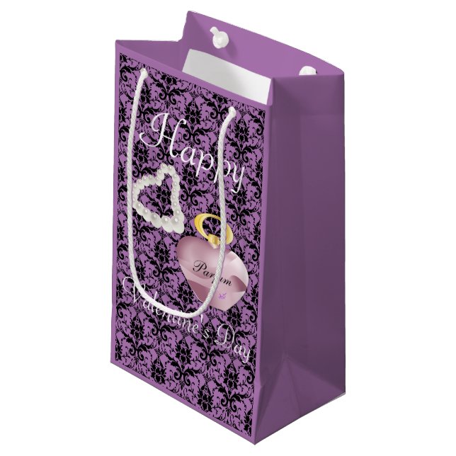 Parfum & Pearls Valentine Day Lila Damask (Framsidan Vinklad)