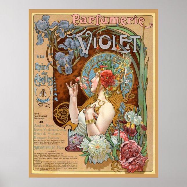 Parfumerie Violet Poster (Framsidan)