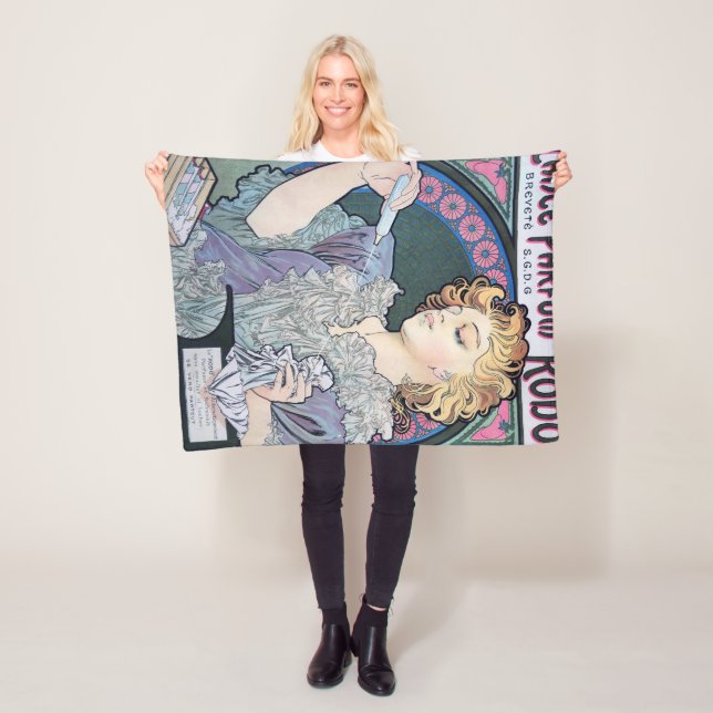 Parfym, Alphonse Mucha Fleecefilt (På plats)