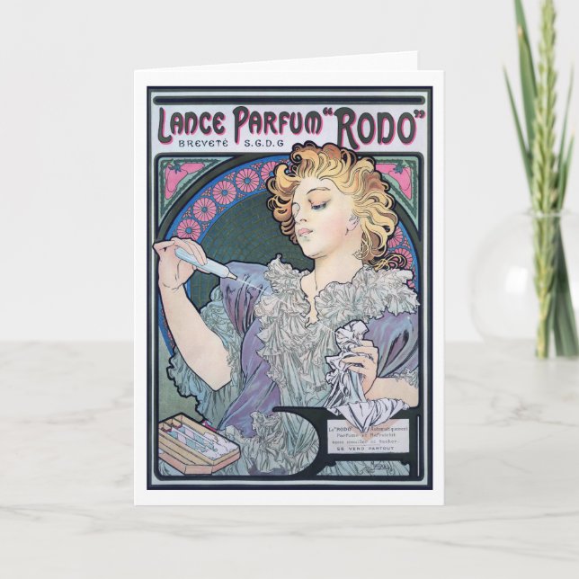 Parfym, Alphonse Mucha Kort (Framsida)