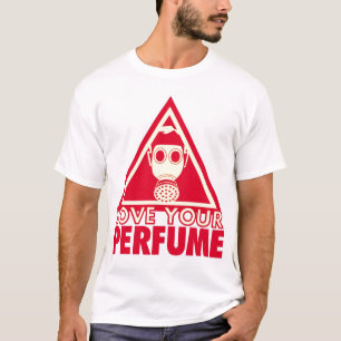Parfym (enkelsidiga) Gasmask, T-shirt
