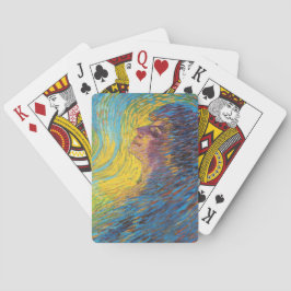 Parfym (Female Porträtt) (av Luigi Russolo) Casinokort