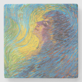 Parfym (Female Porträtt) (av Luigi Russolo) Stenunderlägg